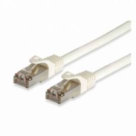 CABLE RED FTP CAT7 RJ45 EQUIP 1M BLANCO