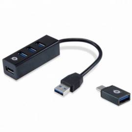 HUB USB CONCEPTRONIC 4 PUERTOS USB 3.0