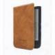 POCKETBOOK FUNDA SHELL SERIES MARRON CLARO