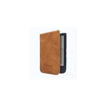 POCKETBOOK FUNDA SHELL SERIES MARRON CLARO