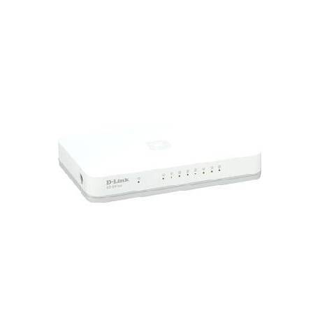 SWITCH 8 PUERTOS 10 100 1000 MB DL-LINK GO-SW-8G