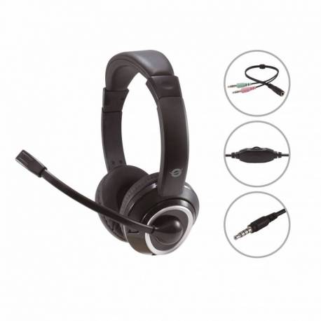 AURICULAR CON MICRO CONCEPTRONIC POLONA02BA JACK 3.5MM