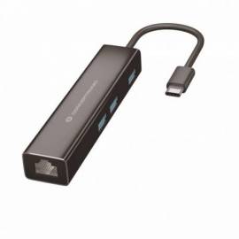 HUB USB CONCEPTRONIC 3 PUERTOS USB 3.0 + ETHERNET