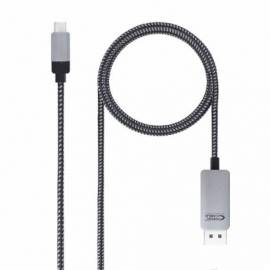 CABLE NANOCABLE CONVERSOR USB-C A DP M DE 1.8M