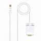 CABLE NANOCABLE CONVERSOR MINI DP A VGA DE 3M