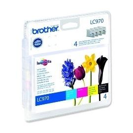 CARTUCHO TINTA BROTHER LC970VALBP MULTIPACK