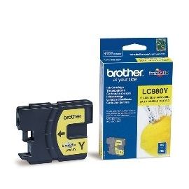 CARTUCHO TINTA BROTHER LC980Y AMARILLO 260