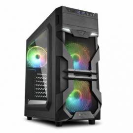 CAJA ORDENADOR SHARKOON VG7 W ATX 2XUSB3.0 2XUSB2.0