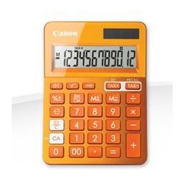 CALCULADORA CANON SOBREMESA LS-123K NARANJA