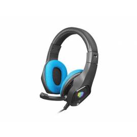 AURICULARES CON MICRO GAMING FURY PHANTOM NEGRO AZUL