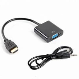 ADAPTADOR HDMI MACHO VGA HEMBRA LANBERG