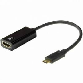 ADAPTADOR EWENT USB-C A-HDMI 4K HEMBRA