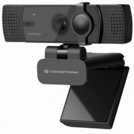 WEBCAM 4K CONCEPTRONIC AMDIS08B 15.9MP DOBLE MICROFONO