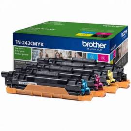 TONER BROTHER TN243C MULTIPACK NEGRO Y 3 COLORES