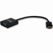 ADAPTADOR EQUIP HDMI A VGA CON AUDIO JACK 3.5"