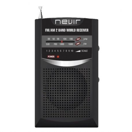 RADIO NEVIR BOLSILLO NVR-136 NEGRO