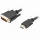 CABLE HDMI MACHO A DVI MACHO D 18+1 LAMBERG