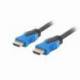 CABLE HDMI MACHO MACHO 4K 0.5M LAMBERG