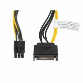 CABLE ALIMENTACION LANBERG SATA MACHO PCI-E 20CM