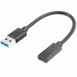 ADAPTADOR LANBERG USB-C 3.1 A USB-A 15CM