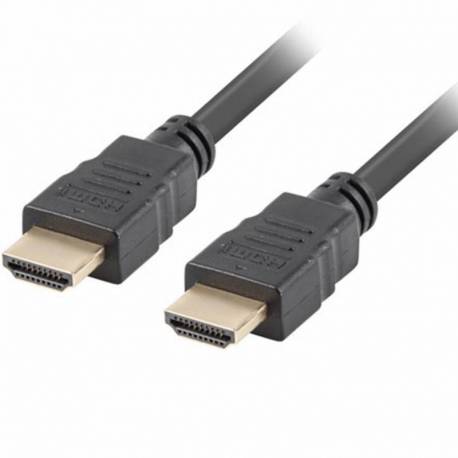 CABLE HDMI MACHO MACHO V1.4 4K LAMBERG 0.5M