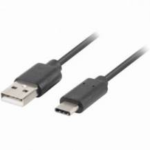 CABLE USB LANBERG 2.0 MACHO A USB-C MACHO 1.8M