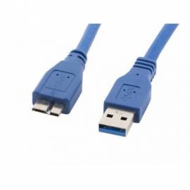 CABLE USB MACHO 3.0 A MICRO USB MACHO 0.5M