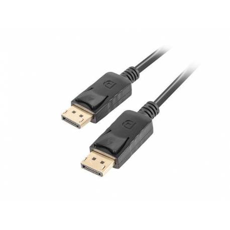 CABLE DISPLAYPORT MACHO MACHO 4K 1.8M LANBERG