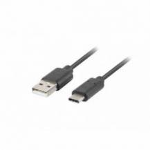 CABLE USB LANBERG 2.0 MACHO A USB-C MACHO 0.5M