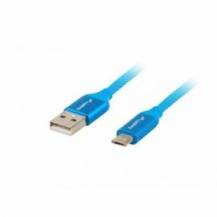 CABLE USB MACHO 2.0 A MICRO USB MACHO 1M