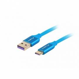 CABLE USB MACHO 2.0 A MICRO USB-C MACHO 1M