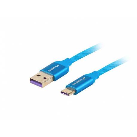 CABLE USB MACHO 2.0 A MICRO USB-C MACHO 1M