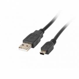 CABLE USB MACHO 2.0 A MINI USB MACHO 1.8M