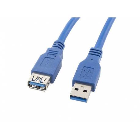 CABLE ALARGADOR LANBERG USB 3.0 MACHO HEMBRA 1.8M