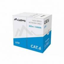 CABLE RED UTP CAT6 RJ45 LAMBERG 305M SOLIDO