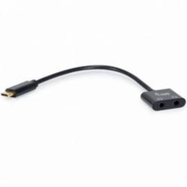 ADAPTADOR EQUIP USB-C A JACK 3.5" DUAL