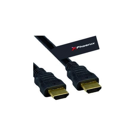 CABLE HDMI PHOENIX 1.4 MACHO MACHO 5M