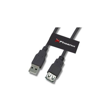 CABLE USB(A) A USB(B) 2.0 PHOENIX 5M