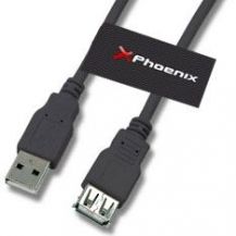 CABLE USB(A) A USB(B) 2.0 PHOENIX 5M