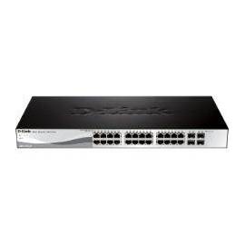 SWITCH 28 PUERTOS 10 100 1000 MB D-LINK DGS-1210-28P