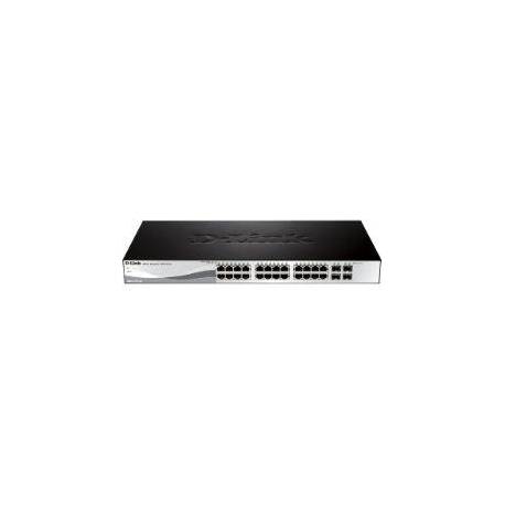 SWITCH 28 PUERTOS 10 100 1000 MB D-LINK DGS-1210-28P