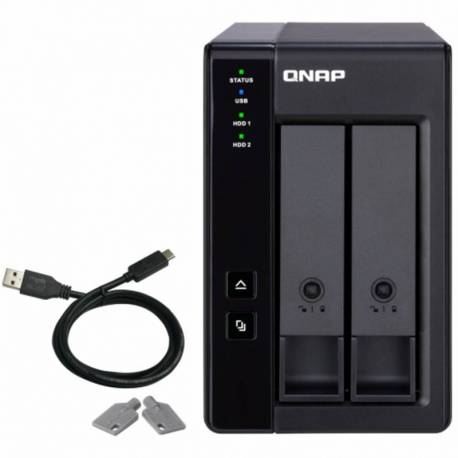 NAS CAJA DE EXPANSION QNAP TR 002 USB 3.2 BAHIAS 2
