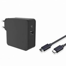 CARGADOR COOLBOX PD 60W 1XUSB - 1XUSB-C