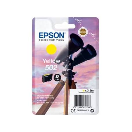 CARTUCHO TINTA EPSON T02V4400 AMARILLO 502