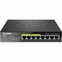 SWITCH 8 PUERTOS 10 100 1000 MB D LINK DGS1008P POE