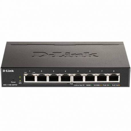 SWITCH 8 PUERTOS 10 100 1000 MB D-LINK