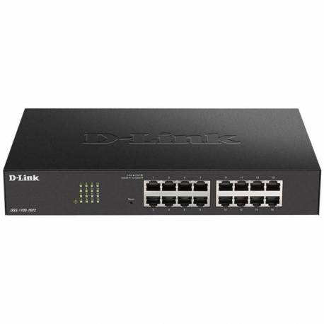 SWITCH 16 PUERTOS 10 100 1000 MB D-LINK