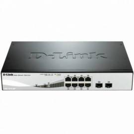 SWITCH 8 PUERTOS 10 100 1000 MB D-LINK POE + 2SFP