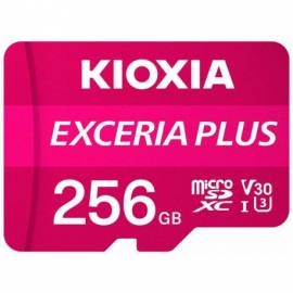 TARJETA DE MEMORIA MICRO SD KIOXIA 256GB + ADAPT