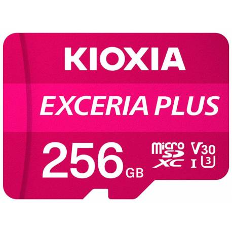 TARJETA DE MEMORIA MICRO SD KIOXIA 256GB + ADAPT